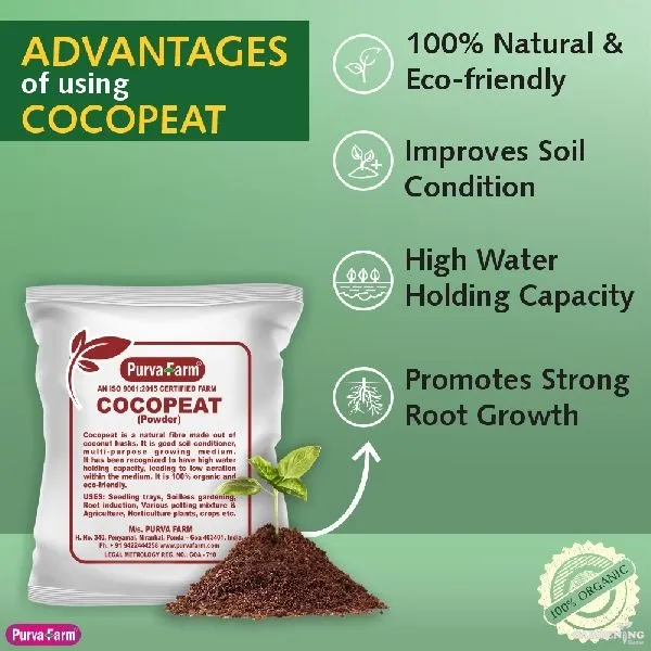 Cocopeat (Powder) - 25 kg Pack