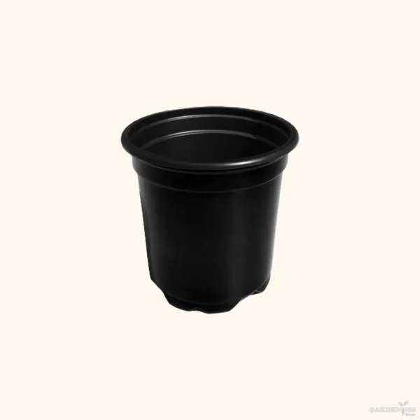 Black Thermoform Pot 5 inch (Set of 10)